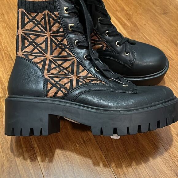 Antonio Melani Antonio Melani 20th Anniversary Dempsayy Combat Boot Sz 6 - Picture 2 of 5